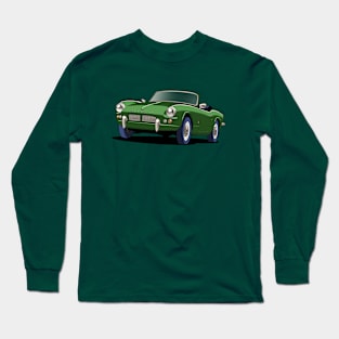 Triumph Spitfire in green Long Sleeve T-Shirt